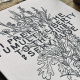 2019 LETTERPRESS CALENDAR - STANDARD edition - MR CUP