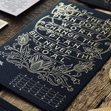 2019 LETTERPRESS CALENDAR - DELUXE edition - MR CUP