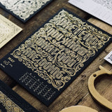 2019 LETTERPRESS CALENDAR - DELUXE edition - MR CUP