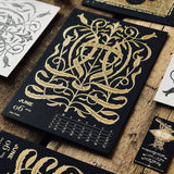 2019 LETTERPRESS CALENDAR - DELUXE edition - MR CUP