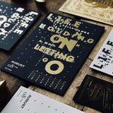 2019 LETTERPRESS CALENDAR - DELUXE edition - MR CUP