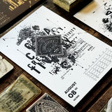 2020 LETTERPRESS CALENDAR - STANDARD edition - MR CUP