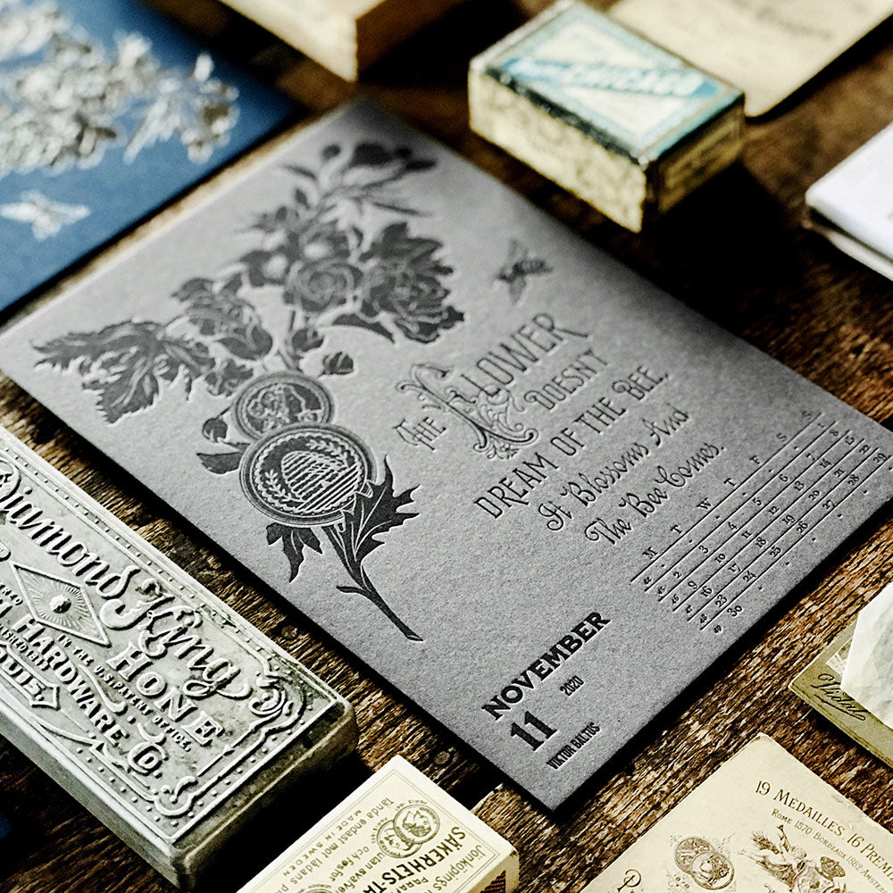 2020 LETTERPRESS CALENDAR - STANDARD edition - MR CUP 2020 LETTERPRESS CALENDAR - STANDARD edition - MR CUP