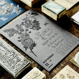 2020 LETTERPRESS CALENDAR - STANDARD edition - MR CUP