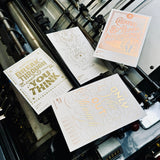 2025 LETTERPRESS CALENDAR - DARK & LIGHT edtions