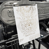 2025 LETTERPRESS CALENDAR - LIGHT edition