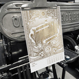 2025 LETTERPRESS CALENDAR - LIGHT edition