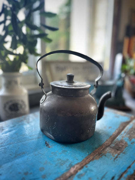 Antique Indian Copper Chai Kettle - IND 28