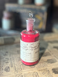 Apothecary bottle-pink. pigment-P.Rose6