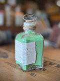LIGHT GREEN pigment Apothecary bottle -  PV16