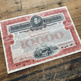 The Lake Shore and Michigan Southern Share Certificate - 1926