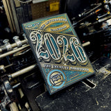 2026 LETTERPRESS CALENDAR - LIGHT & DARK