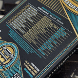 2026 LETTERPRESS CALENDAR - DARK edition