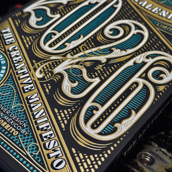 2026 LETTERPRESS CALENDAR - DARK edition