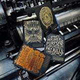 2026 LETTERPRESS CALENDAR - LIGHT & DARK