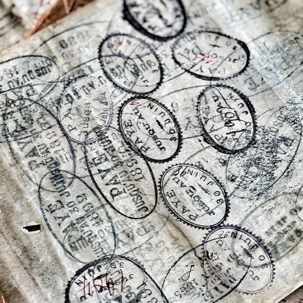 French 1850s Share Certificate