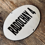 RADOCHAY 4 – Enameled Sign