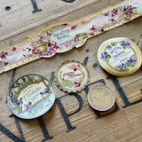 4 Late 1800's GIRAUD French Perfume Labels (0326-G7)