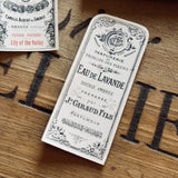 5 Late 1800's GIRAUD French Perfume Labels (0326-G13)