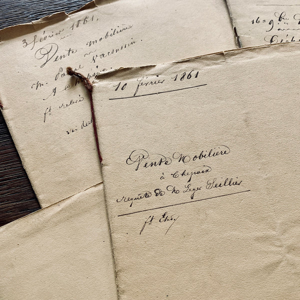 1861's french papers