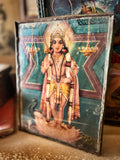 Hanuman Antique Indian framed Image – IND 41