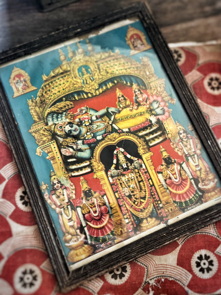 Vishnu Antique Indian frame - IND 57