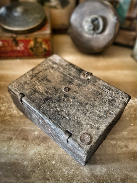Indian Wooden Spice Box – IND 62