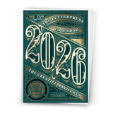 PRE-ORDER 2026 LETTERPRESS CALENDAR - LIGHT edition