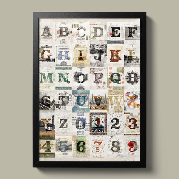 Alphabet - Poster - 30x40 - MR CUP